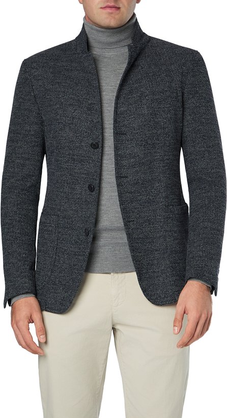 JOOP! Herren Sakko blau meliert Slim Fit