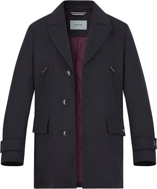 Pierre Cardin Herren Jacke blau unifarben