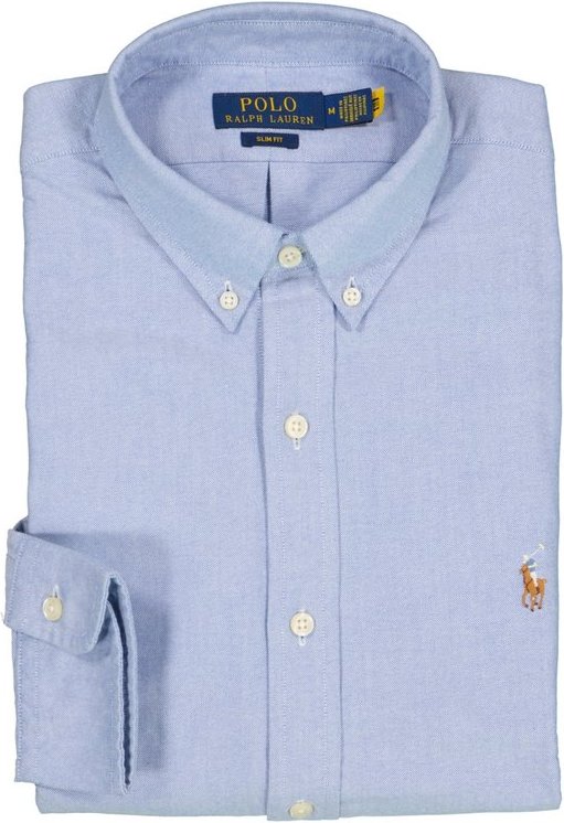 Thumbnail - Polo Ralph Lauren Herren Hemd blau Slim Fit