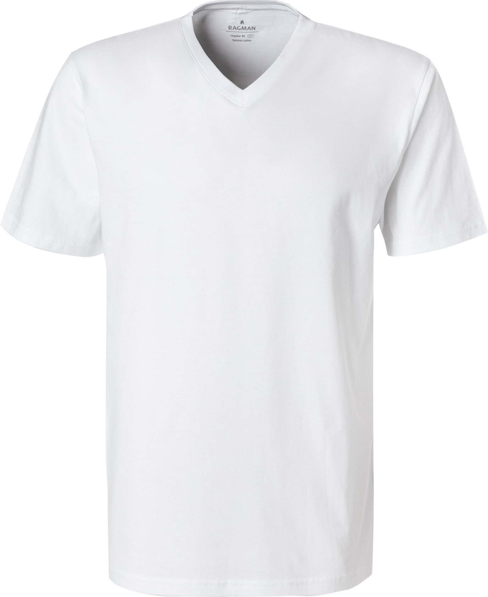 RAGMAN Herren T-Shirts weiß