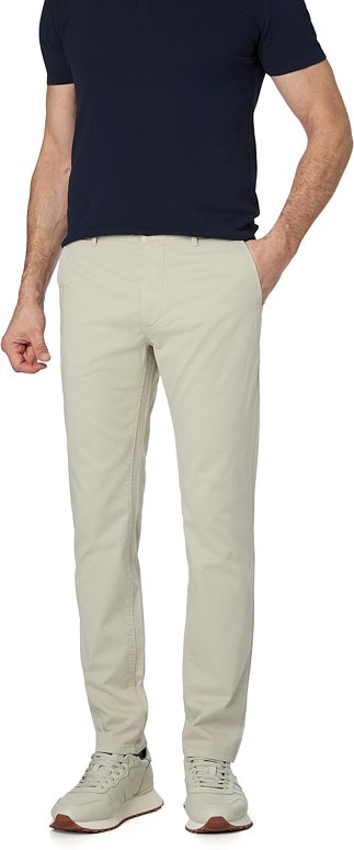BOSS Orange Herren Chino beige Slim Fit