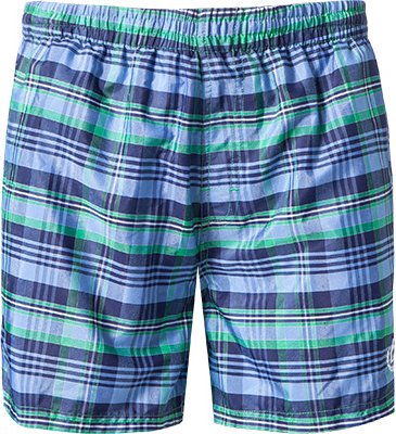 bugatti Herren Badeshorts blau Kariert