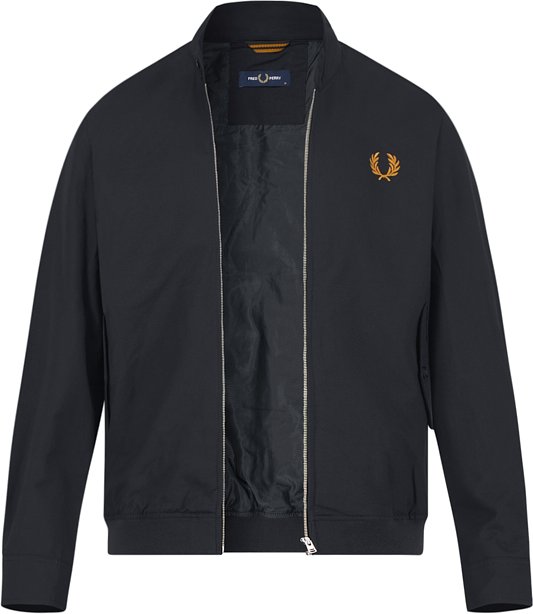 Fred Perry Herren Jacken schwarz unifarben