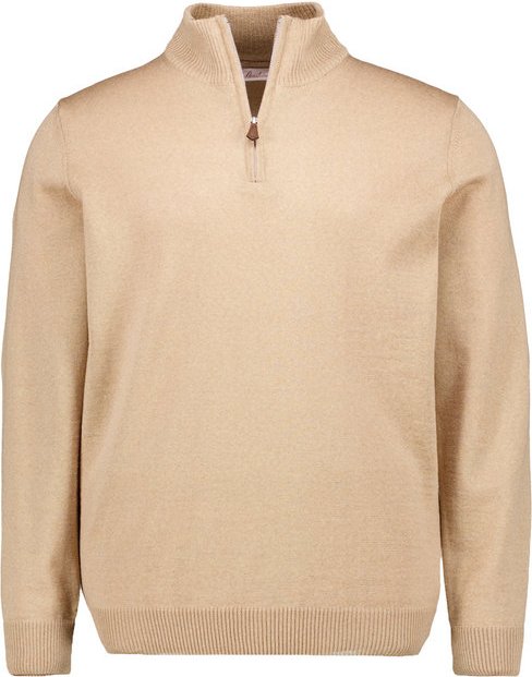 Stenströms Herren Pullover beige unifarben