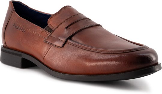 Thumbnail - bugatti Herren Loafer braun Glattleder