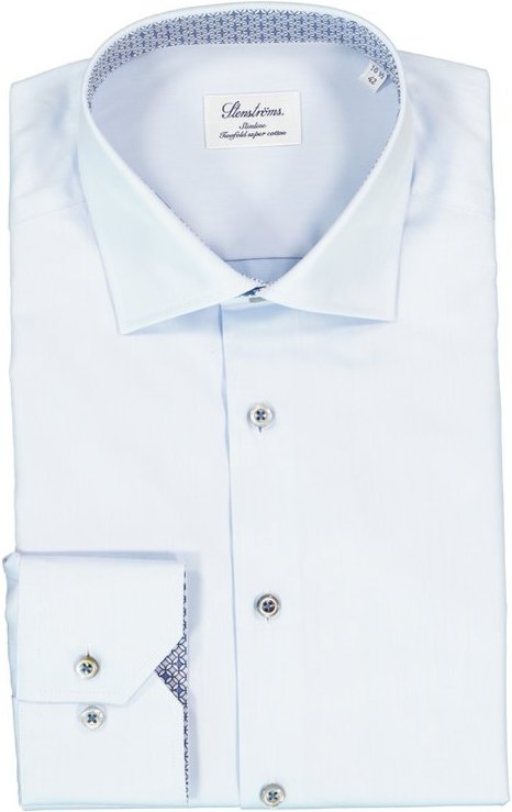 Stenströms Herren Hemd blau