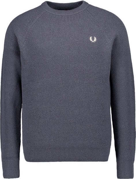 Fred Perry Herren Pullover grau unifarben