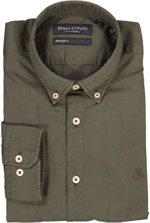 Thumbnail - Marc O'Polo Herren Hemd grün