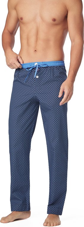 MC ALSON Herren Schlafanzüge blau Baumwolle & Mix Kariert