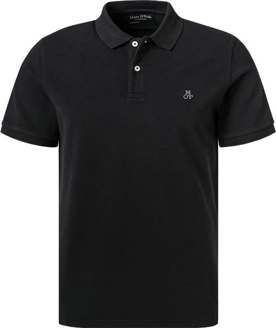 Marc O'Polo Herren Polo-Shirt schwarz