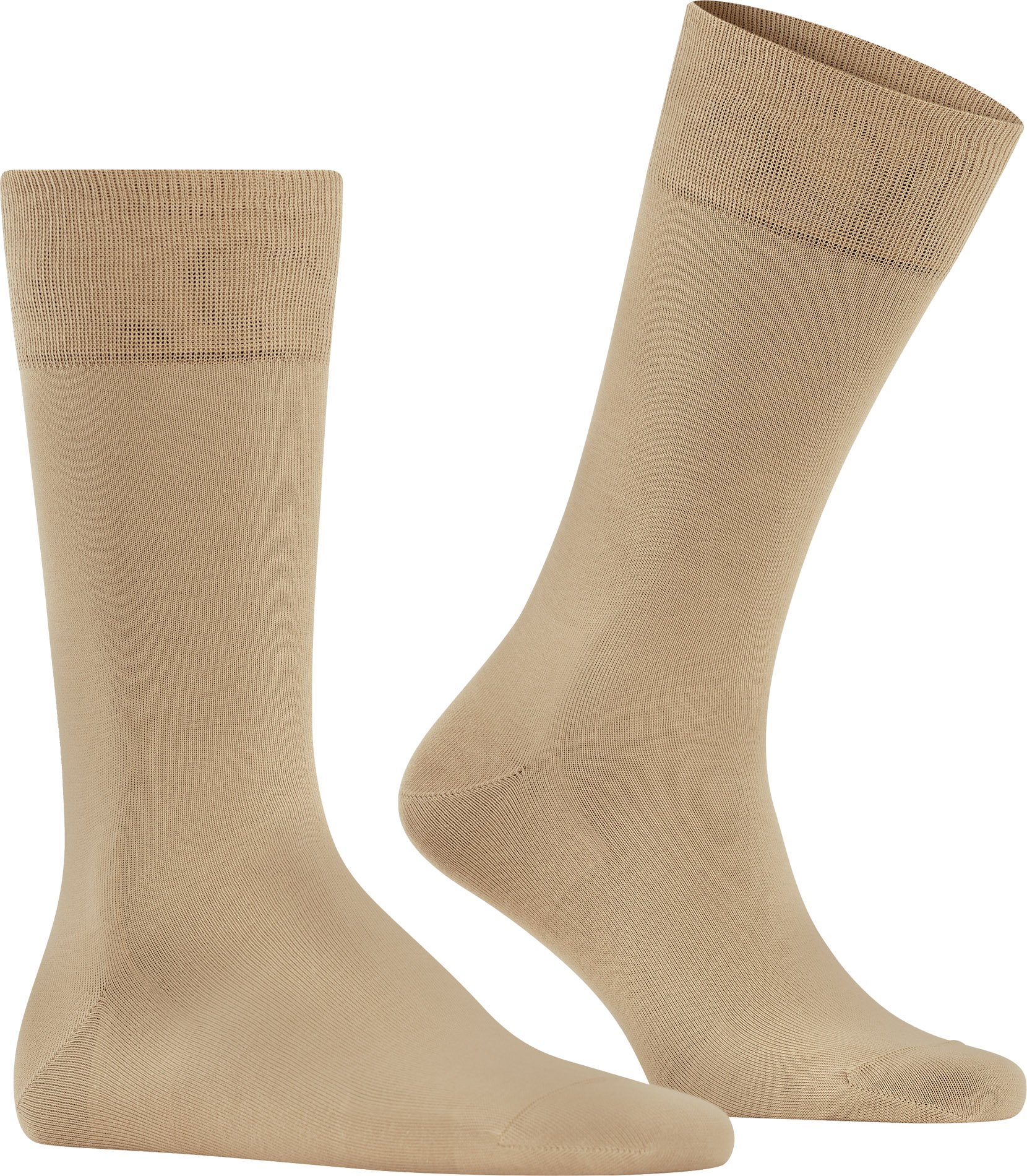 Thumbnail - Falke Herren Socken beige Baumwolle & Mix unifarben