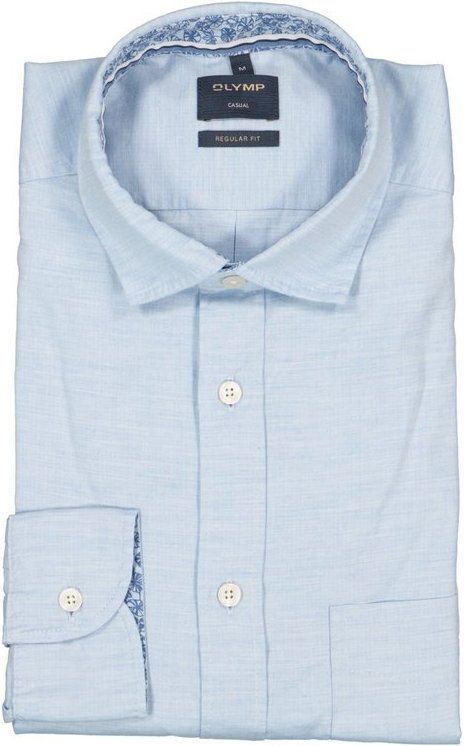 OLYMP Herren Hemd blau