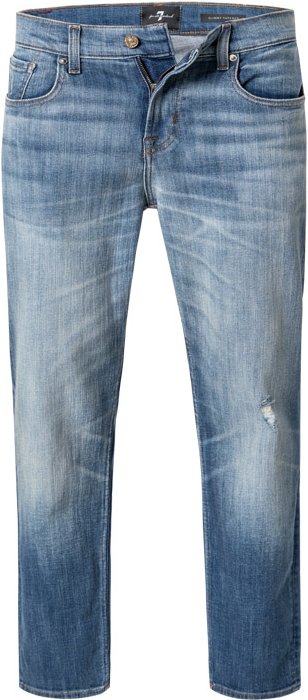 7 for all mankind Herren Jeans blau