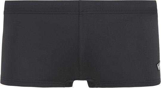 EMPORIO ARMANI Herren Badetrunks schwarz unifarben