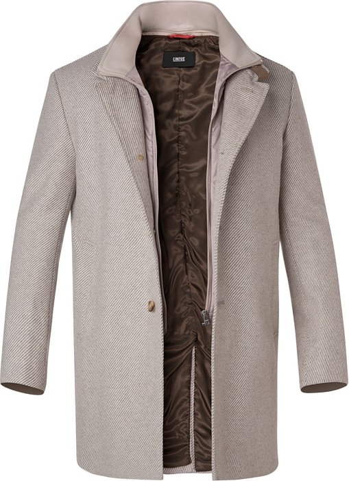 Thumbnail - CINQUE Herren Mantel beige