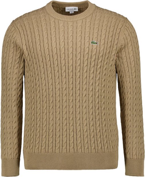 LACOSTE Herren Pullover braun unifarben