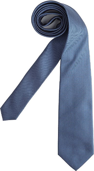 Blick. Aqua Herren Krawatten blau unifarben