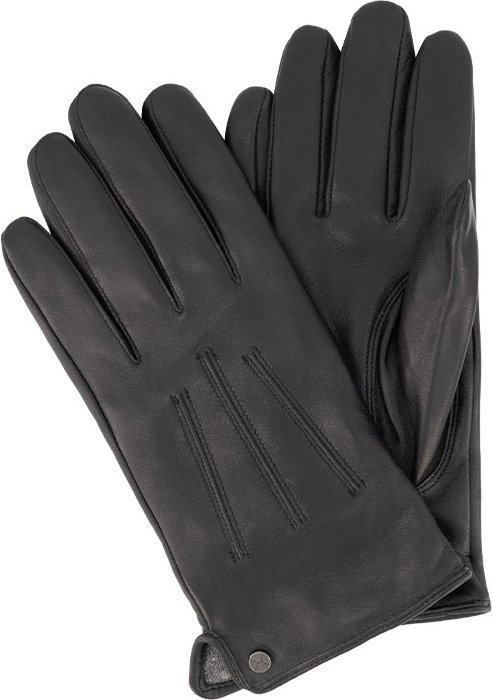 PEARLWOOD Herren Handschuhe schwarz Nappa