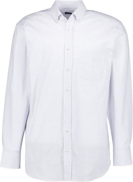 van Laack Herren Hemd weiß gestreift Comfort Fit