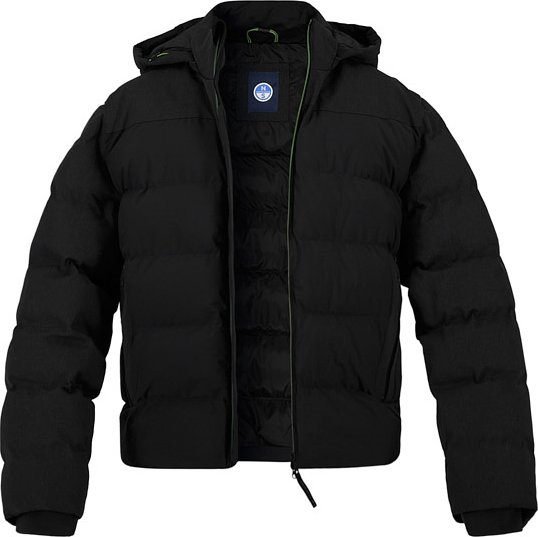 Thumbnail - NORTH SAILS Herren Steppjacke schwarz unifarben
