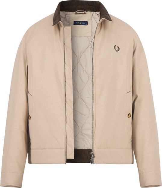 Fred Perry Herren Jacken beige unifarben