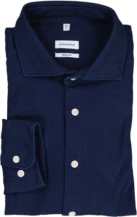 Seidensticker Herren Hemd blau