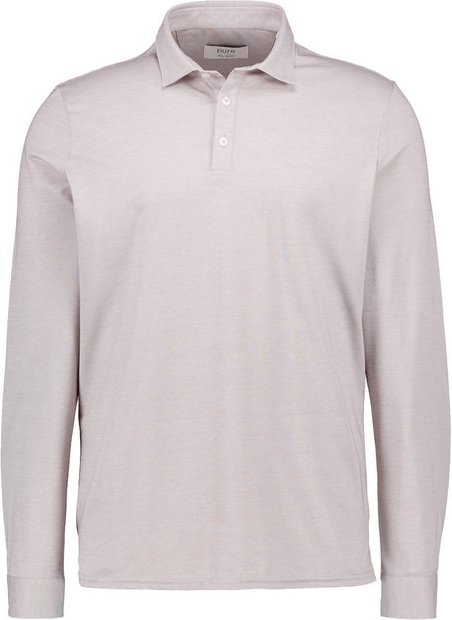 PURE Herren Polo-Shirt beige