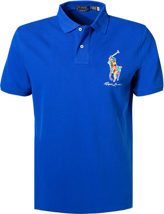 Polo Ralph Lauren Herren Polo-Shirt blau Classic Fit