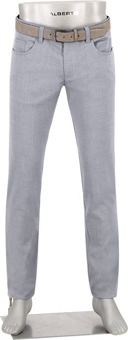 Alberto Herren Hosen beige meliert