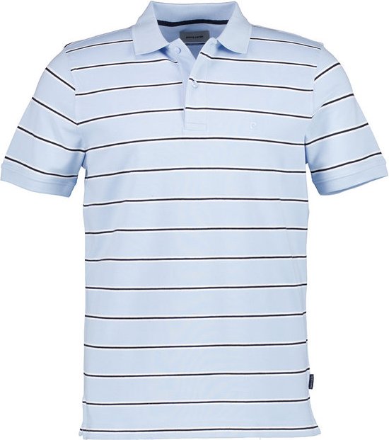 Thumbnail - Pierre Cardin Herren Polo-Shirt blau gestreift