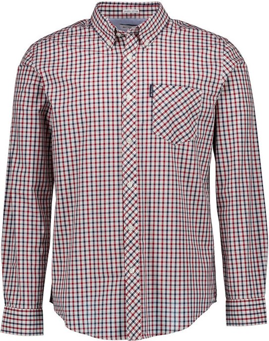 Thumbnail - Ben Sherman Herren Hemd rot kariert