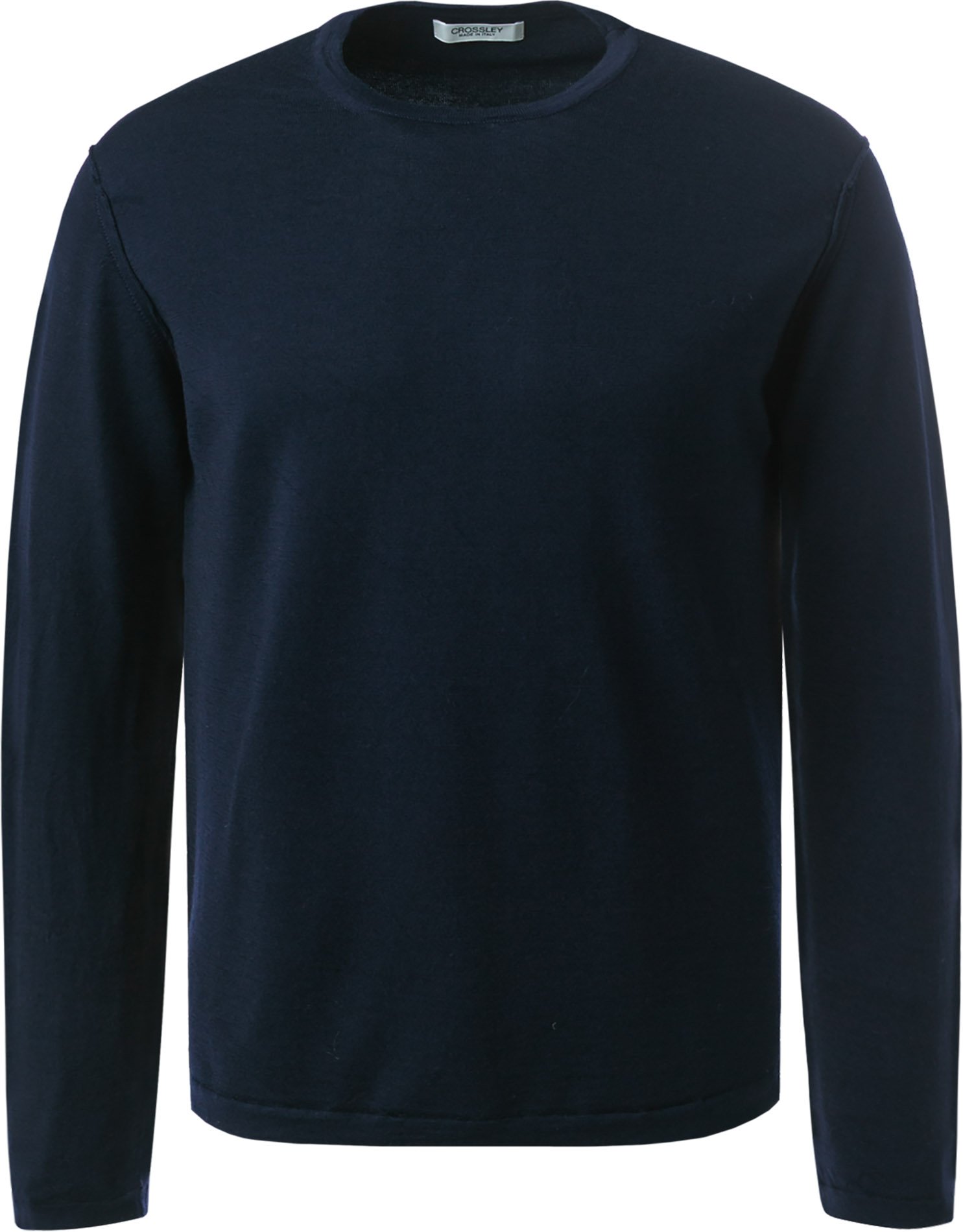 CROSSLEY Herren Pullover blau unifarben