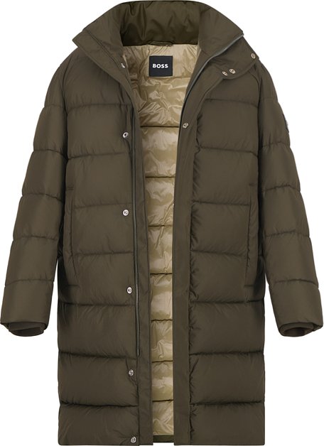 Thumbnail - BOSS Black Herren Jacken grün unifarben