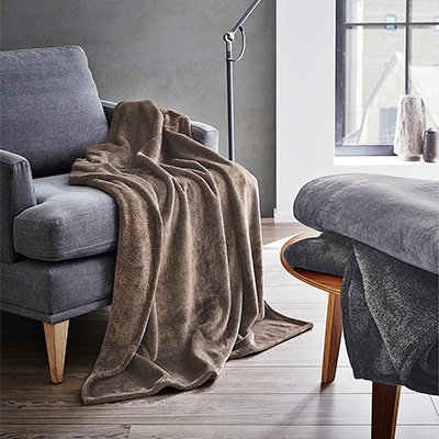 bugatti Herren Plaid braun