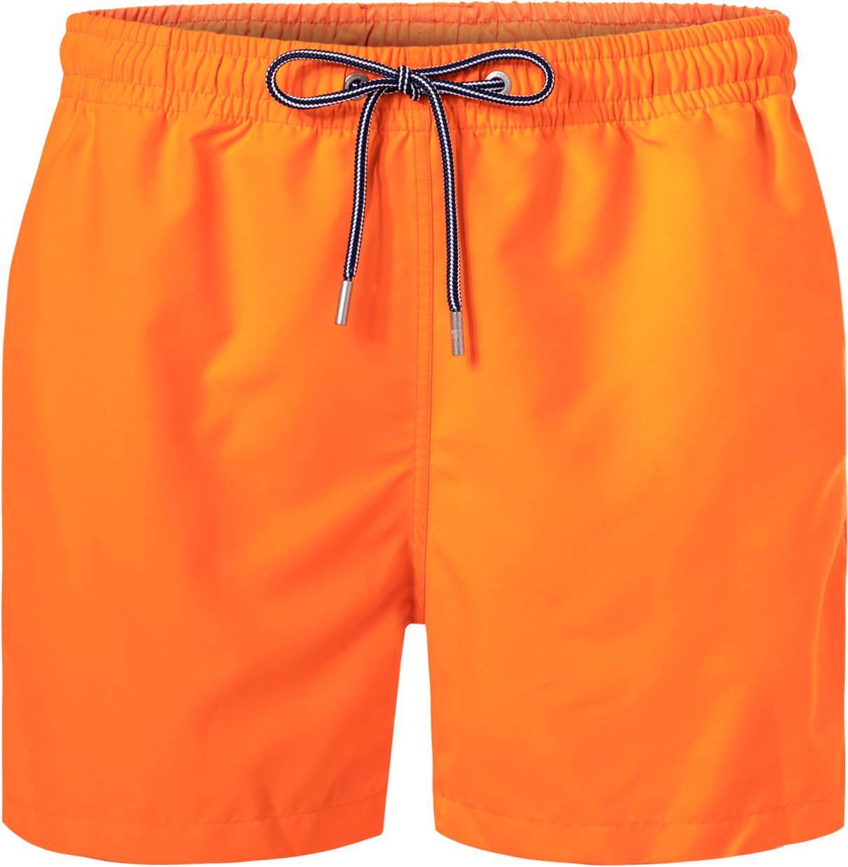 Thumbnail - HOM Herren Badeshorts orange unifarben