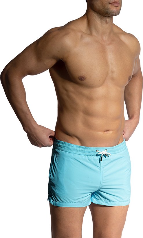 Olaf Benz Herren Bademoden blau unifarben