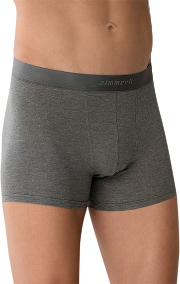 Zimmerli Herren Pant grau Viskose/Modal unifarben
