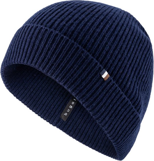 Thumbnail - bugatti Herren Mütze blau Woll-Stoff