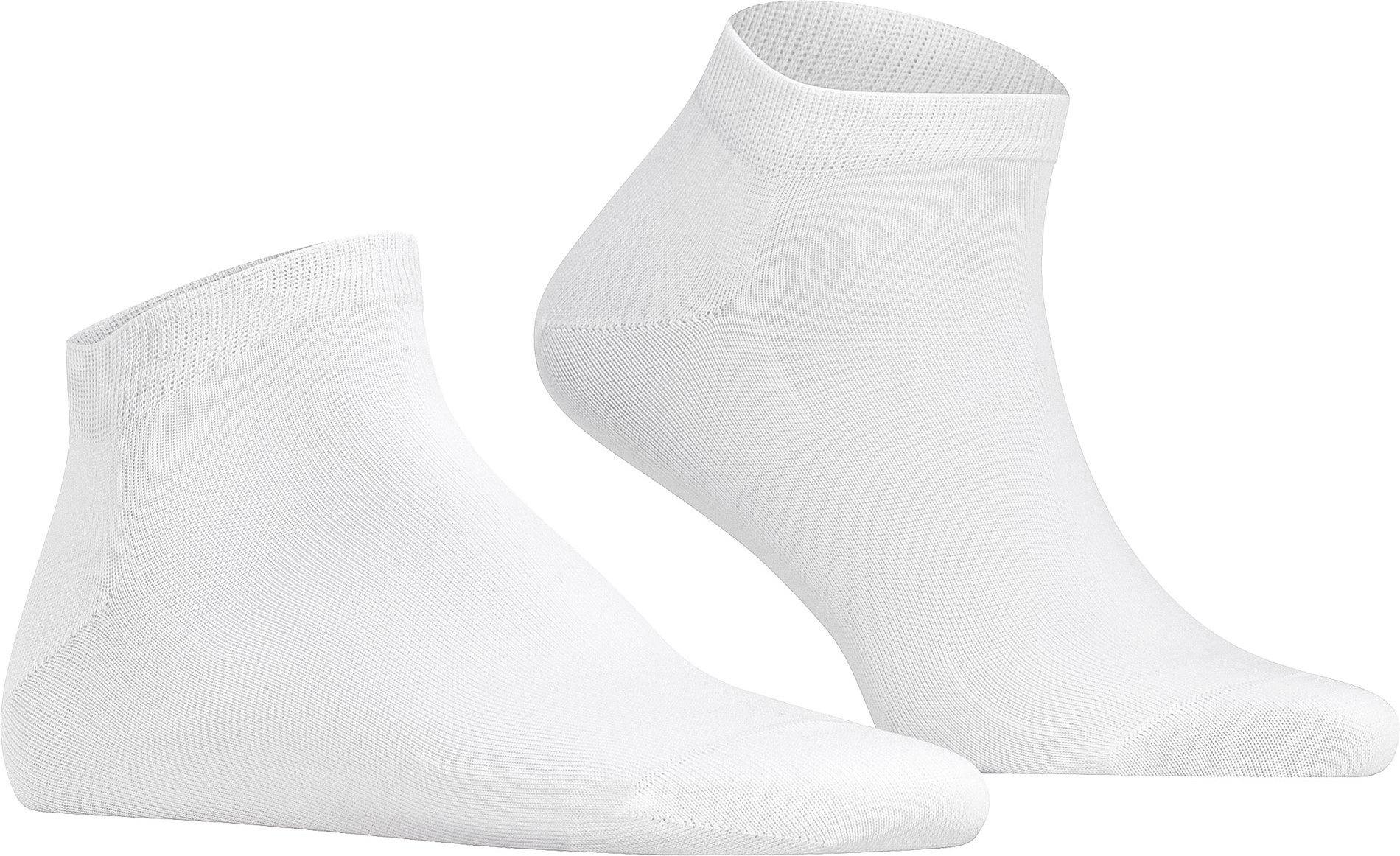 Falke Herren Socken weiß Baumwolle & Mix unifarben