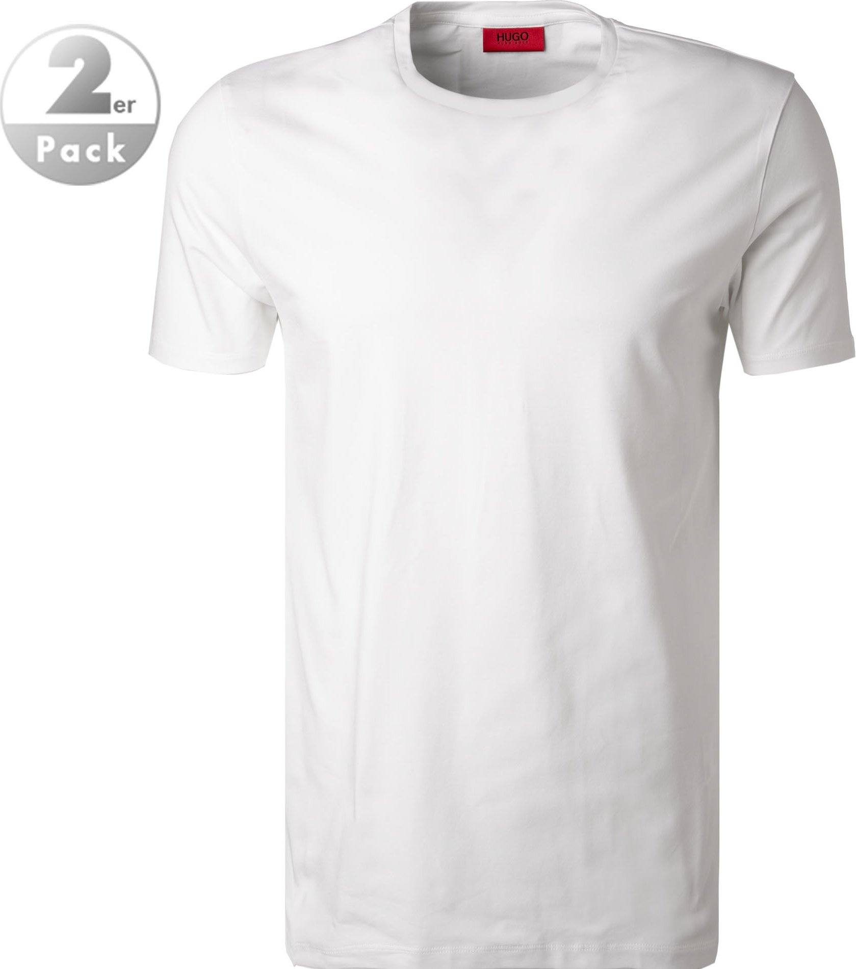 Thumbnail - HUGO Herren T-Shirts weiß