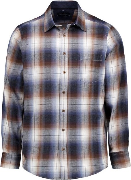 CasaModa Herren Hemd mehrfarbig kariert Comfort Fit