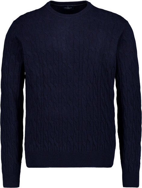 HACKETT Herren Pullover blau unifarben