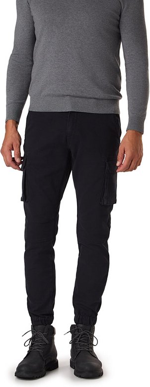 GAS Herren Cargohose schwarz