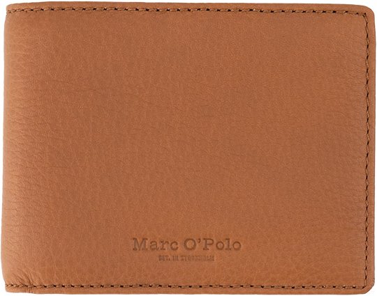 Marc O'Polo Herren Geldbörse braun Leder