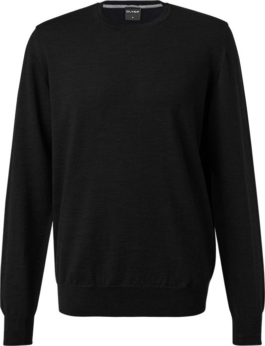 Thumbnail - OLYMP Herren Pullover blau unifarben