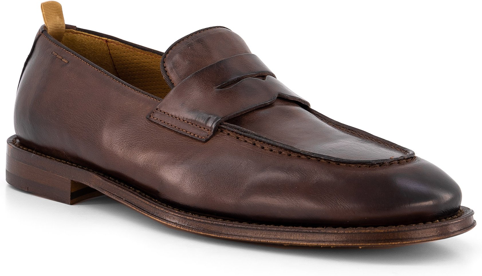 Thumbnail - rosso e nero Herren Loafer braun Glattleder