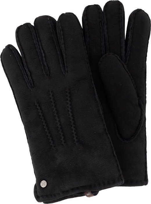 PEARLWOOD Herren Handschuhe schwarz Lammleder
