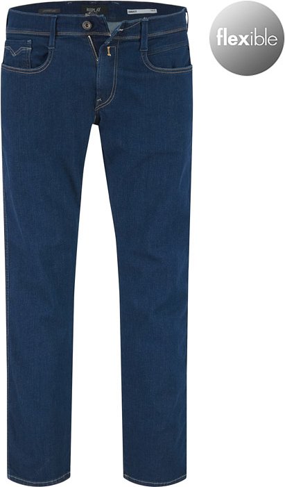 Thumbnail - Replay Herren Jeans blau Slim Fit