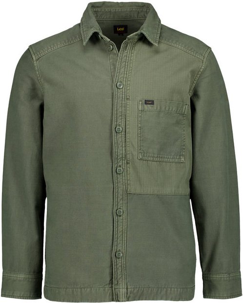 Lee Herren Overshirt grün