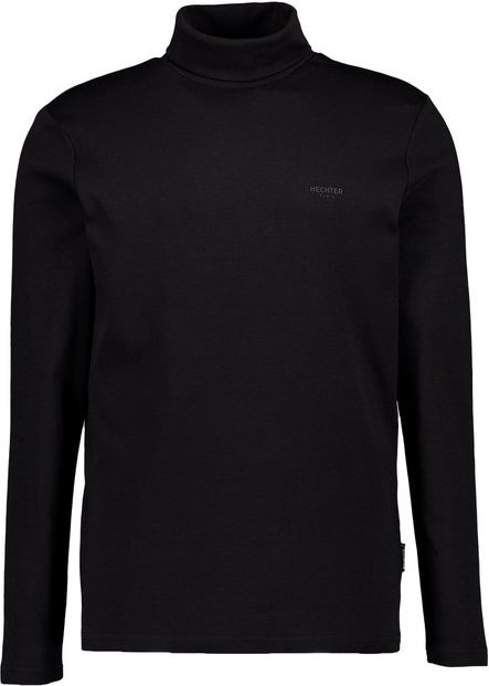 HECHTER PARIS Herren Pullover schwarz unifarben